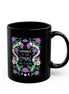 I Connect to the Magic Within Black Mug