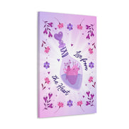 Live From the Heart Canvas Gallery Wraps