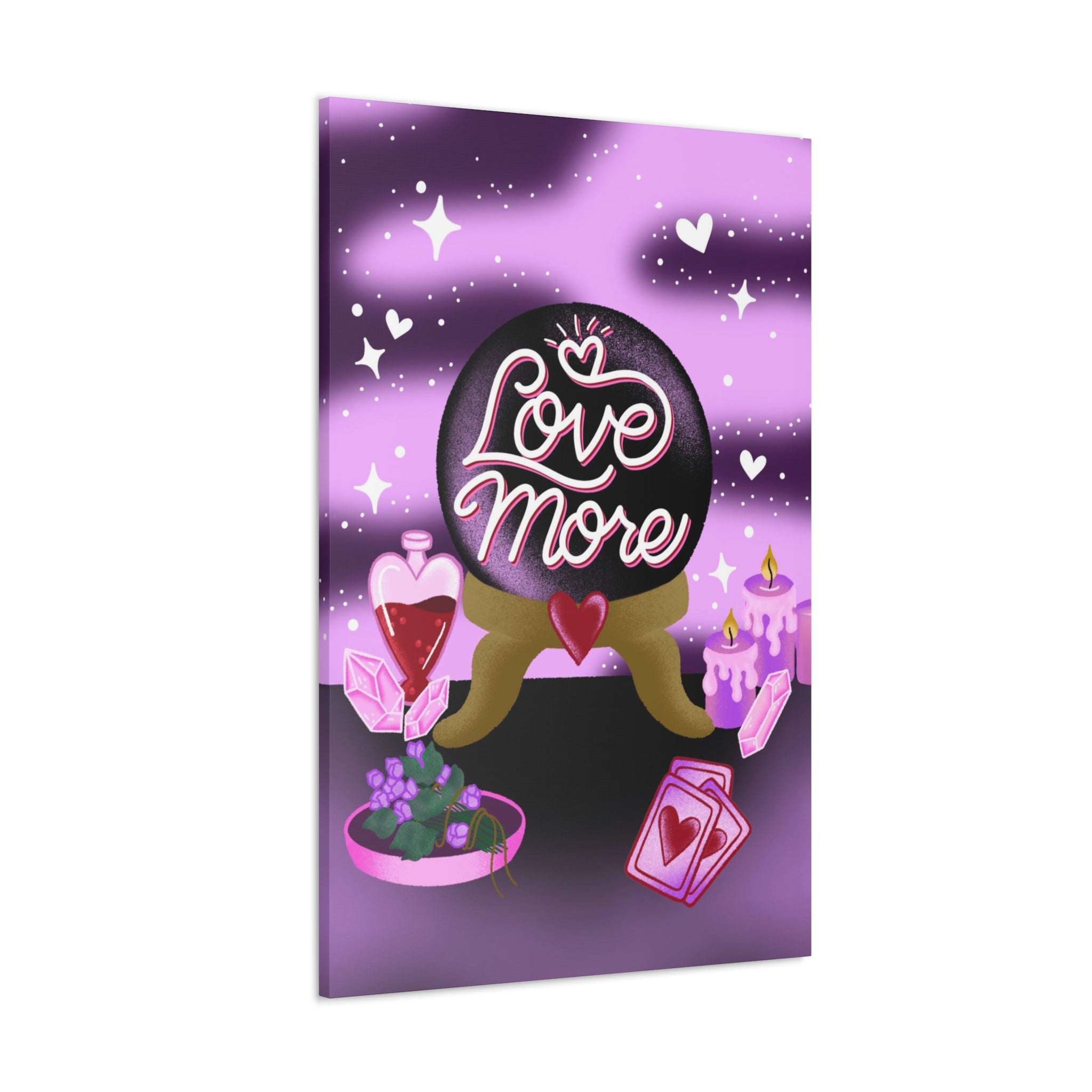 Love More Canvas Gallery Wraps