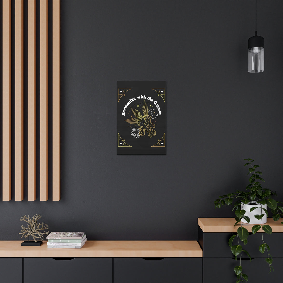 Harmonize With the Cosmos Canvas Gallery Wraps
