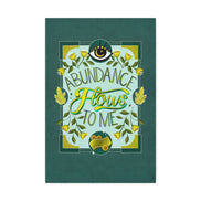 Abundance Flows to Me Canvas Gallery Wraps