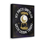My Path Unfolds with Divine Timing Canvas Gallery Wraps