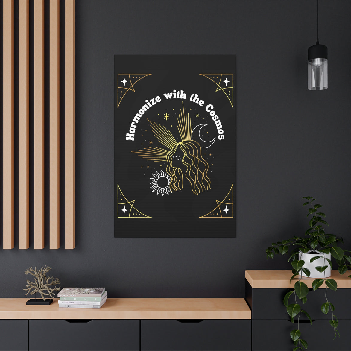 Harmonize With the Cosmos Canvas Gallery Wraps