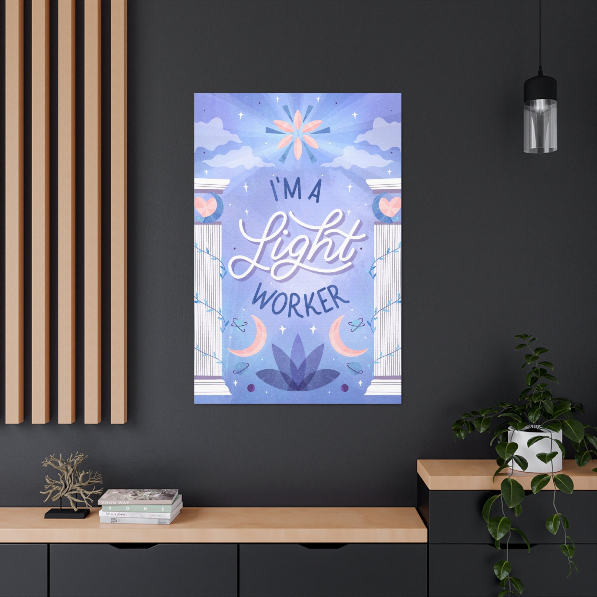I&#39;m a Light Worker Canvas Gallery Wraps