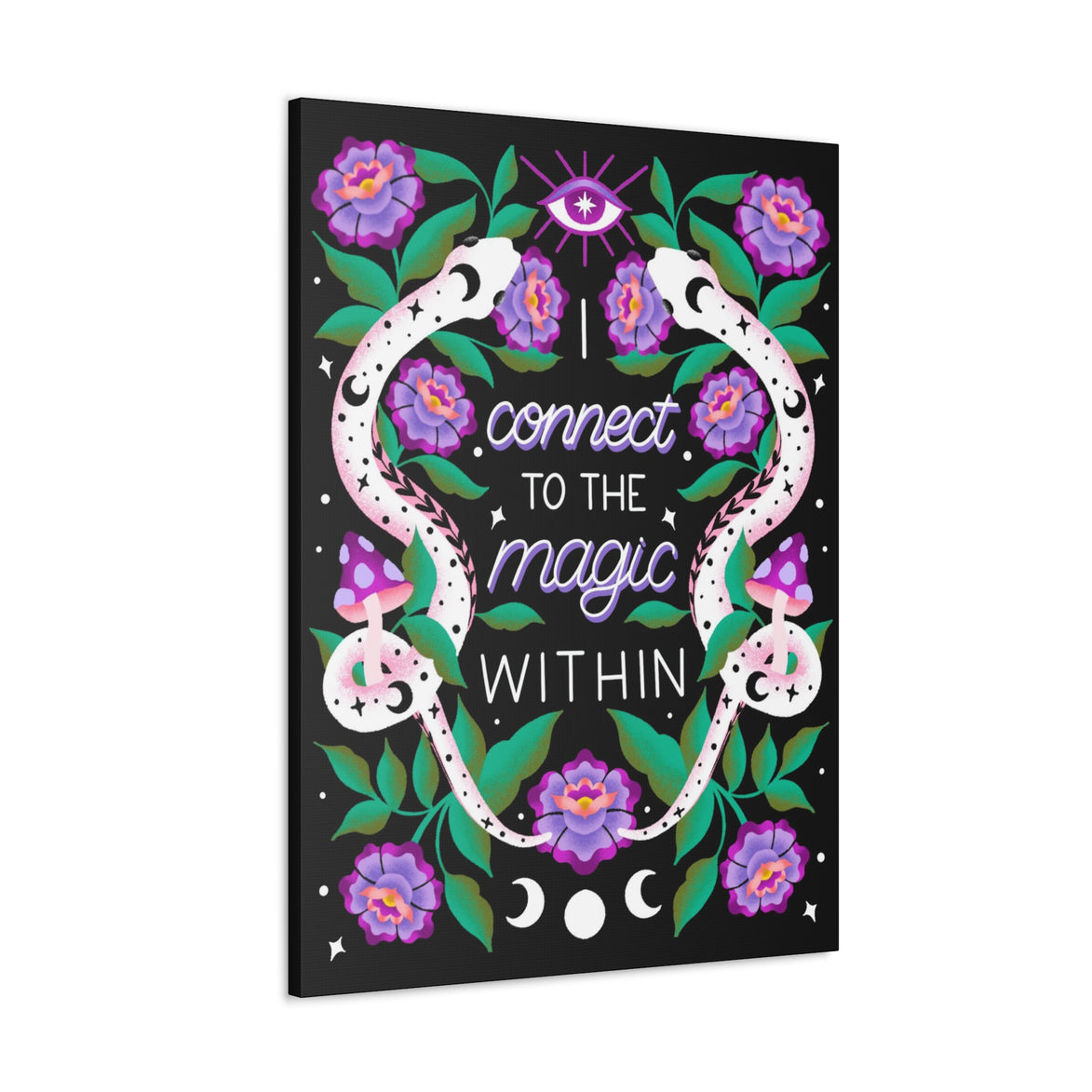 I Connect to the Magic Within Canvas Gallery Wraps