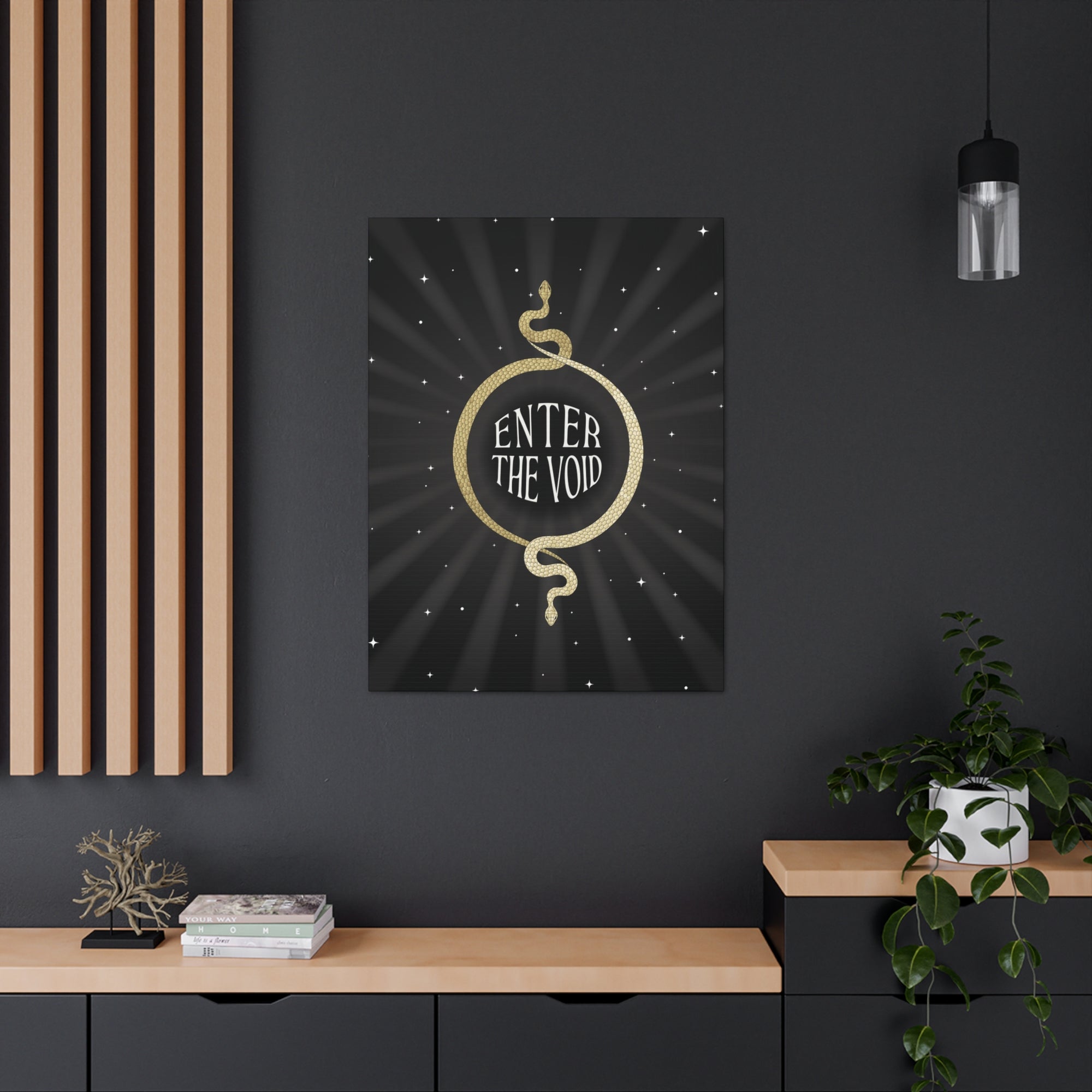 Enter The Void Canvas Gallery Wraps