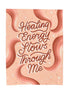 Healing Energy Flows Through Me Velveteen Plush Blanket