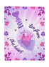 Live From the Heart Velveteen Plush Blanket