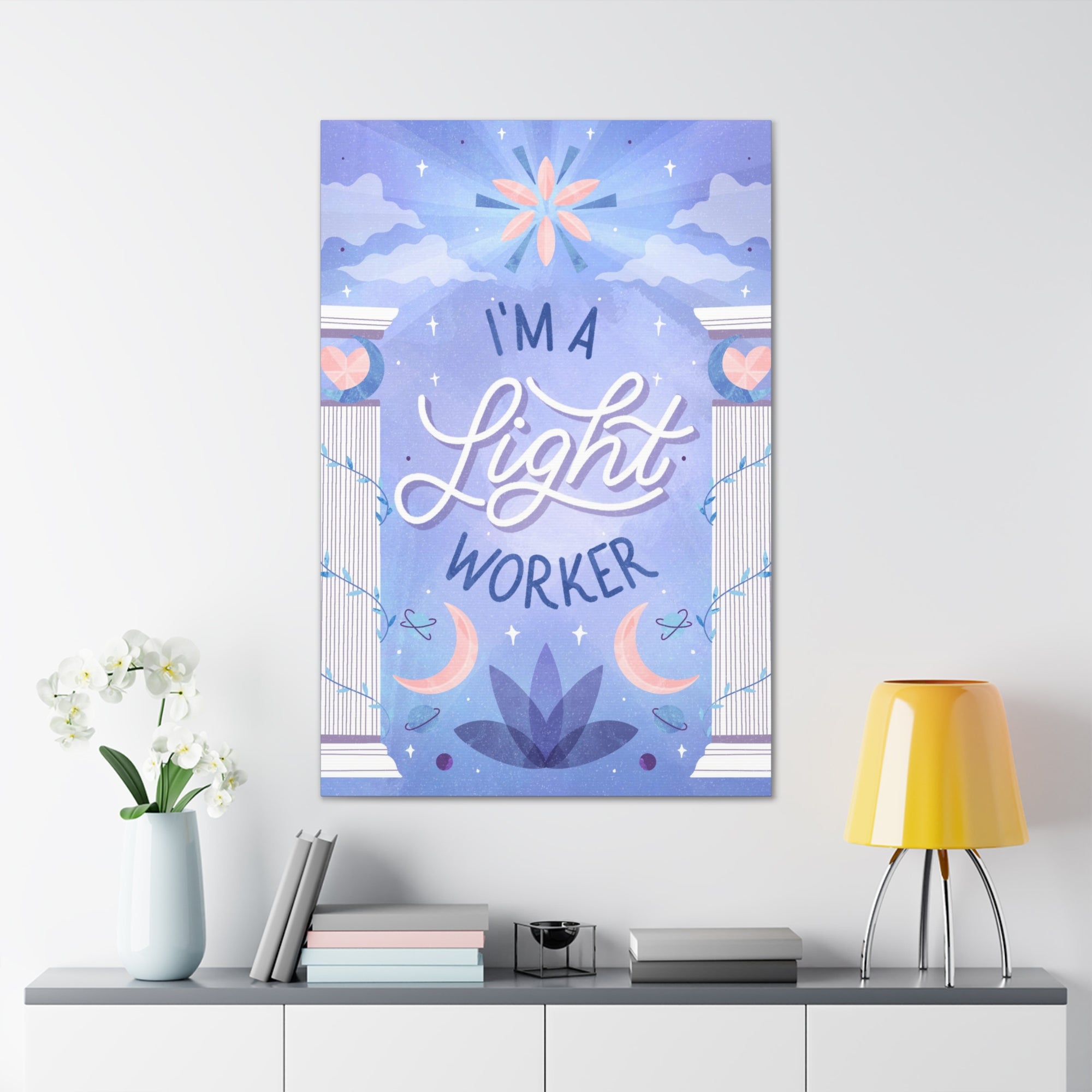 I&#39;m a Light Worker Canvas Gallery Wraps