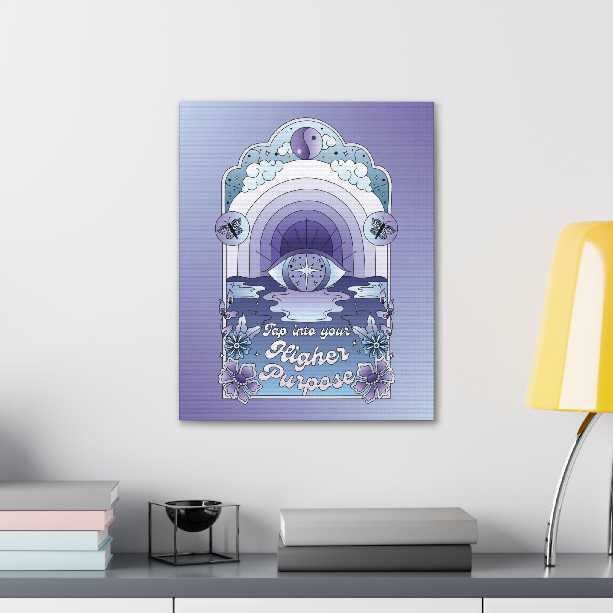 Tap Into Your Higher Purpose Canvas Gallery Wraps