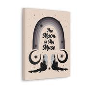 The Moon is My Muse Canvas Gallery Wraps