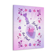 Live From the Heart Canvas Gallery Wraps