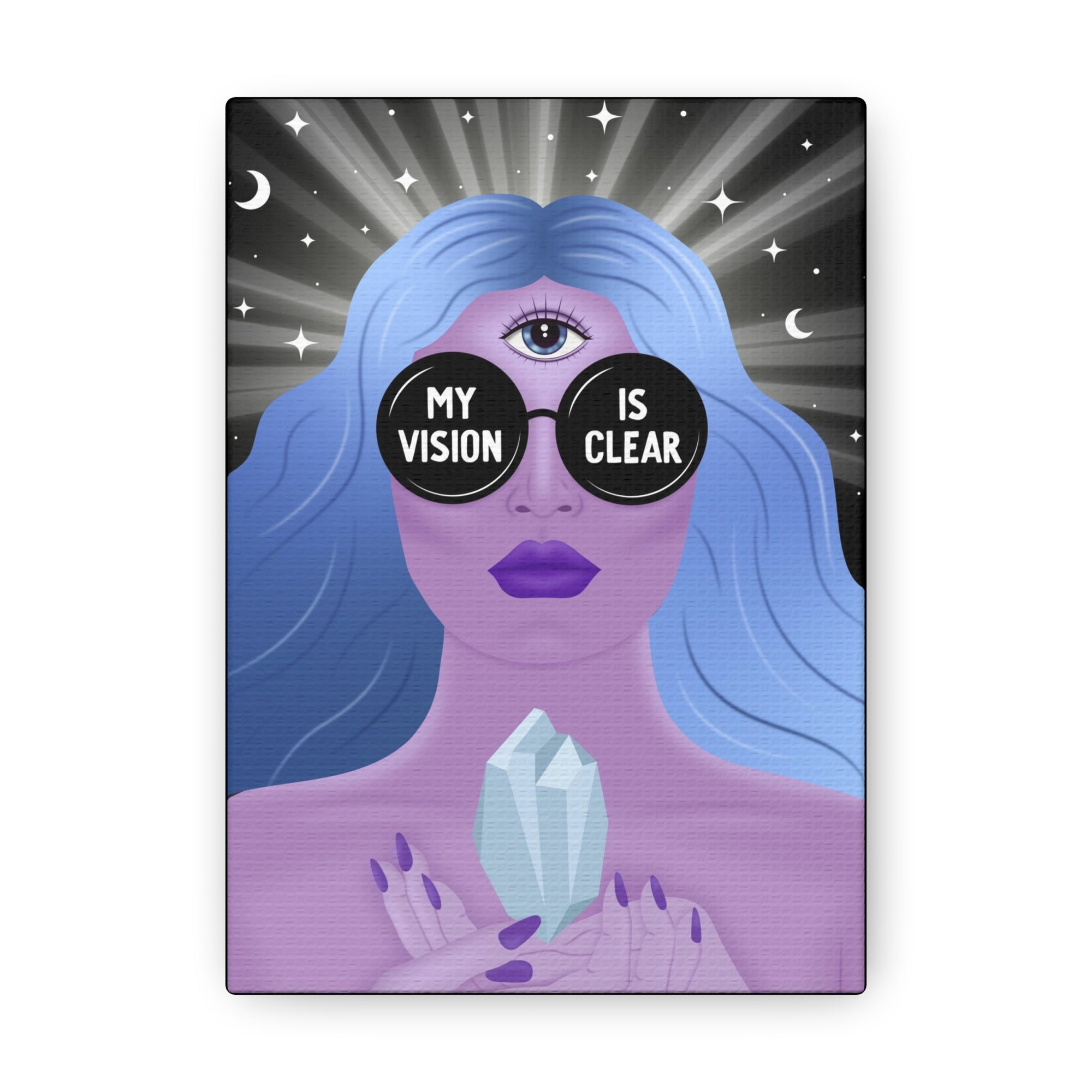 My Vision is Clear Canvas Gallery Wraps