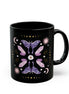 Purple Crystal Moth Mug