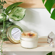 Organic Abundance Intention Candle