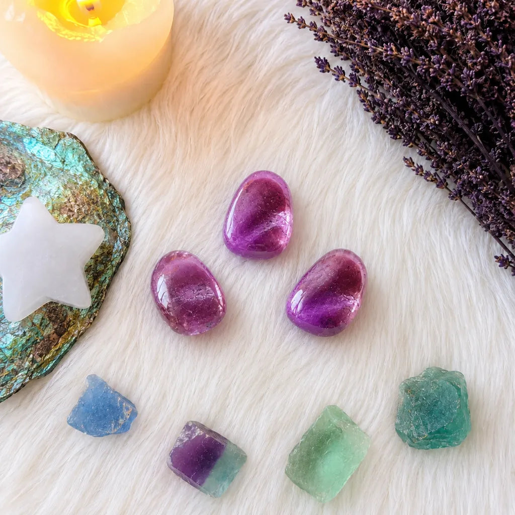 natural amethyst stone for meditation, energy healing, and inner peace