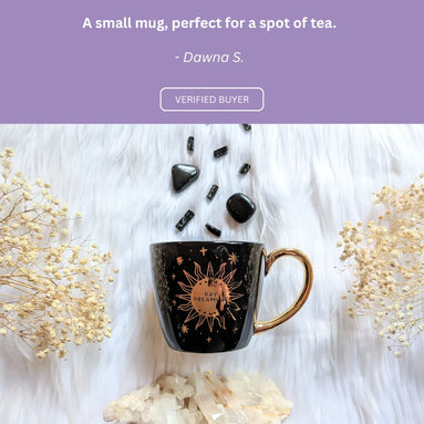 Black Tea Mug - Coffee Mug - Lunar & Solar Ceramic Mug