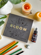30 page Bloom mini Floral Adult coloring book | Goddess Provisions