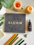 30 page Bloom mini Floral Adult coloring book | Goddess Provisions