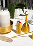 Metaphysical matching Brass Altar Bundle | Brass Altar Bowl, Brass Bell, Brass Candle snuffer & Brass Lighter Case