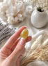 citrine tumbled stone for abundance, manifestation, and positive energy rituals