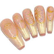 Cosmic Glow Press On Nails Set