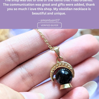 Crystal Ball Necklace