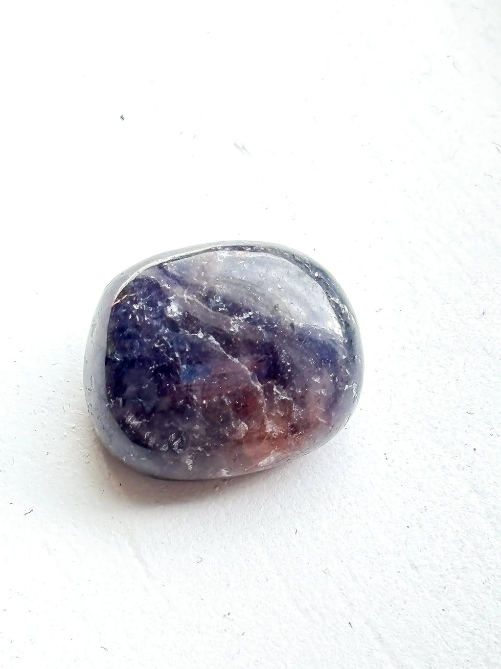 Natural Iolite gemstone – deep blue crystal for spiritual balance and insight