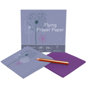 Dandelion Prayer Paper - Mini Kit - Wishing Paper at Goddess Provisions with pencil