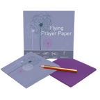 Dandelion Prayer Paper - Mini Kit - Wishing Paper at Goddess Provisions with pencil