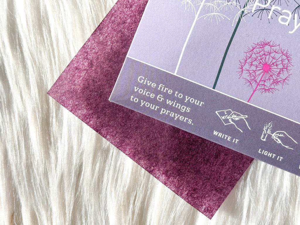 Dandelion Prayer Paper - Mini Kit at Goddess Provisions