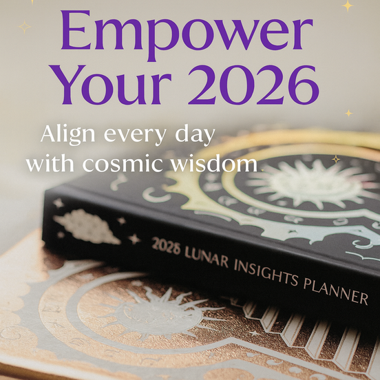 Empower yourself in 2026 - 2026 Moon Planner