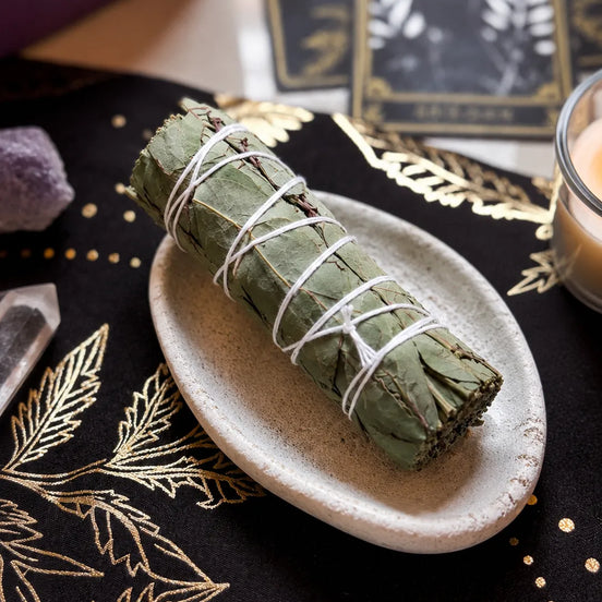 eucalyptus smudge bundle for energy cleansing, purification, and spiritual rituals