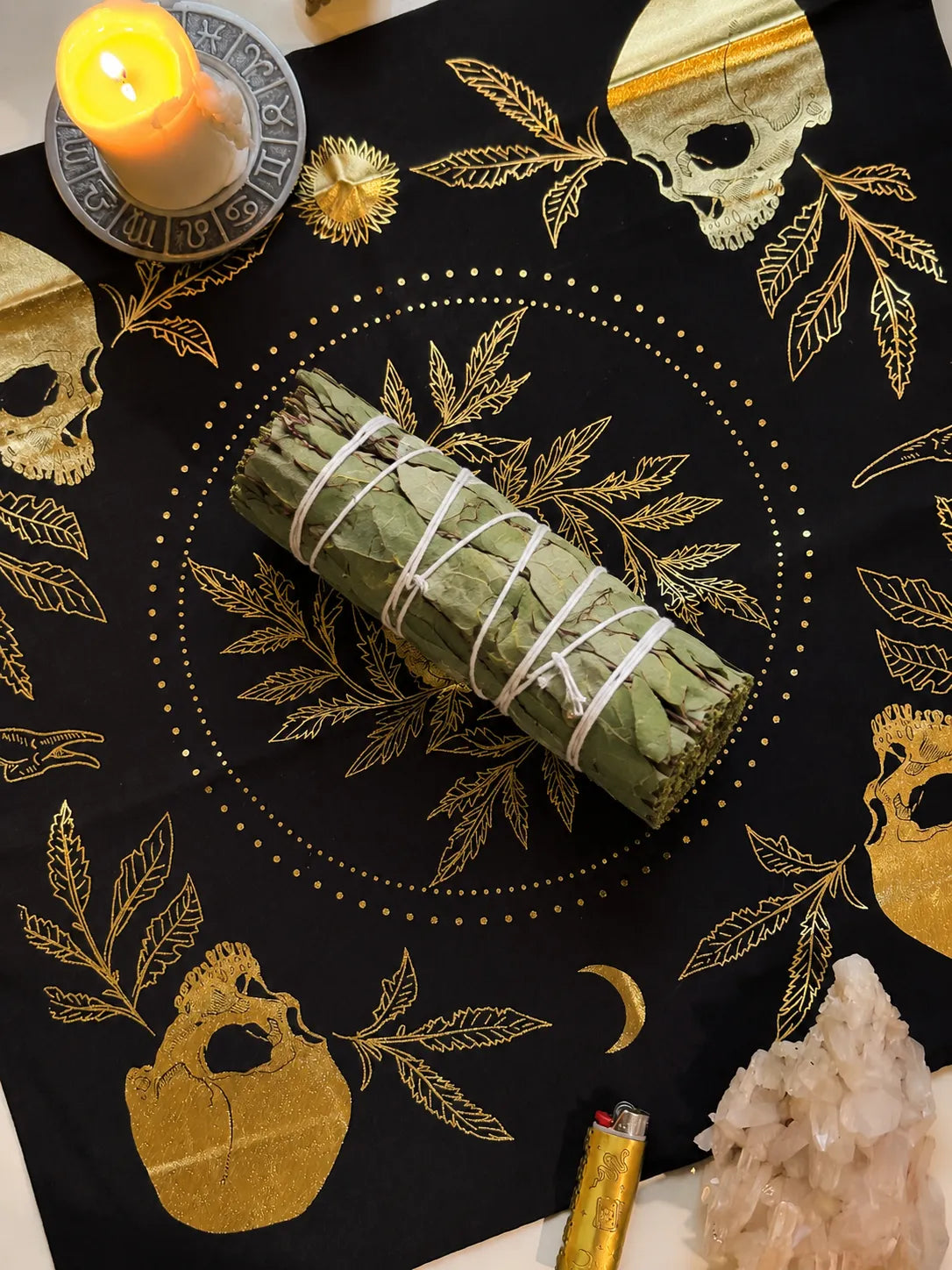 natural eucalyptus bundle used for meditation, space clearing, and mindfulness practices