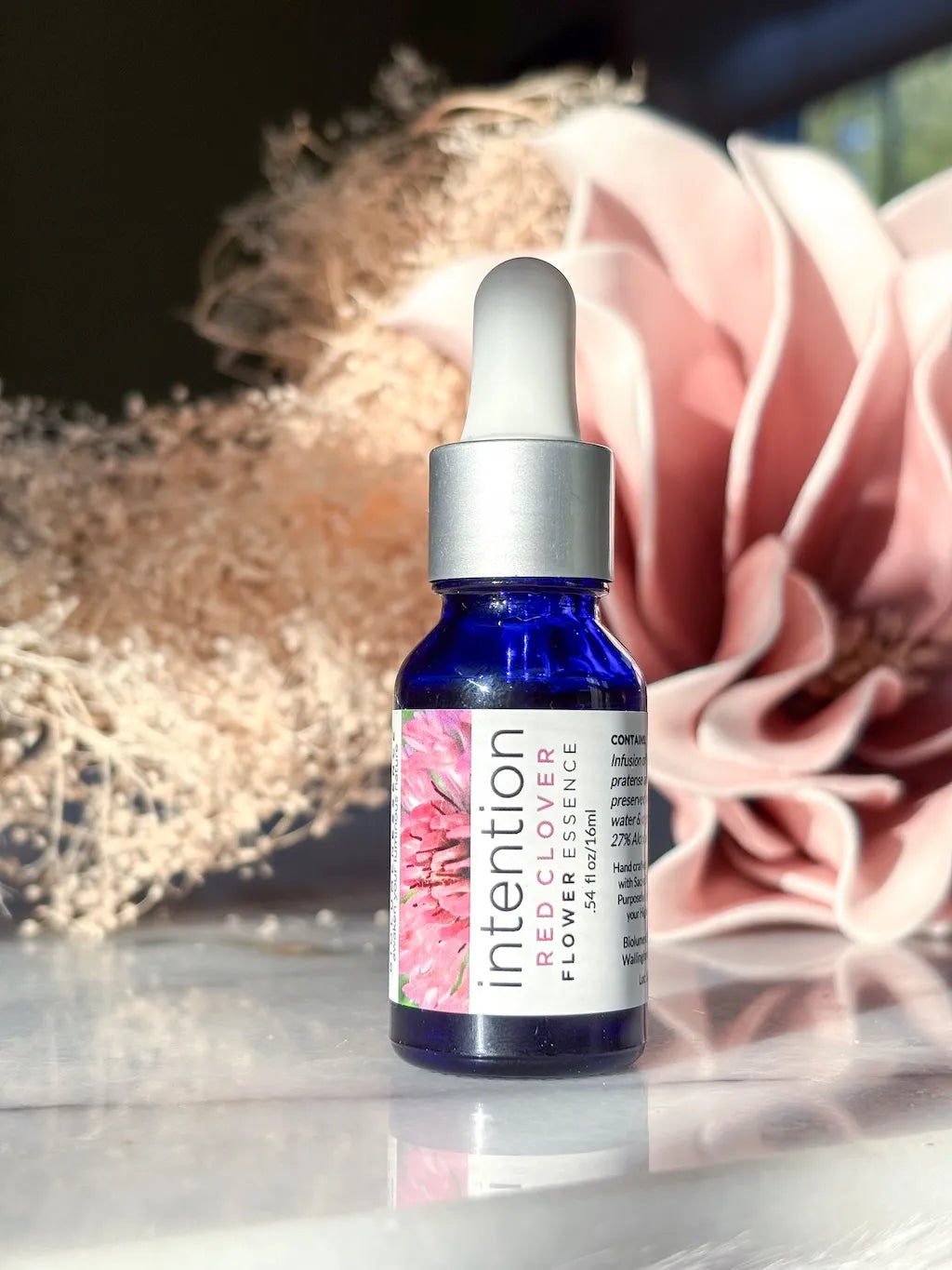 Intention essence. Red Clover flower essence