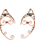 ✨ Enchant Your Look with Handmade Fairy Ear Cuffs – Rose Gold Crystal Fantasy Jewelry