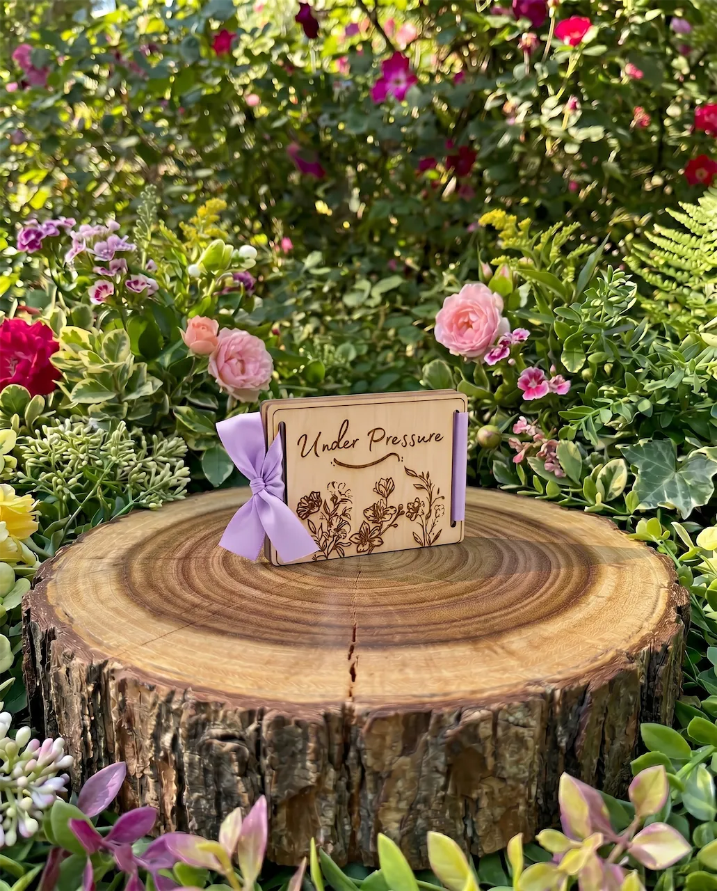 portable flower press for preserving petals, wildflowers, and botanical keepsakes
