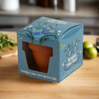 For get me now grow kit with blue packaging