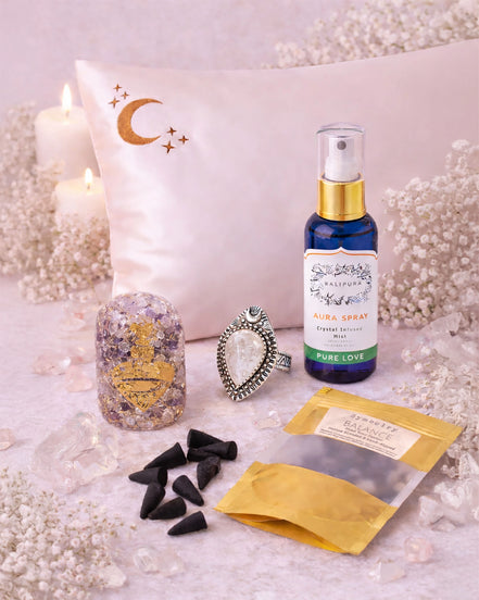Sacred Devotion Self-Care Bundle, spiritual tools paired for one intention | Goddess Provisions