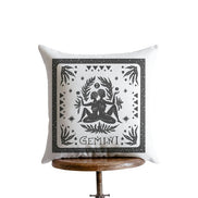 Gemini Block Print Pillow