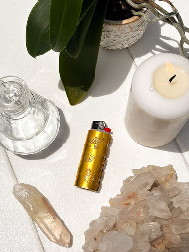 Brass Ritual Lighter Case - Goddess Provisions