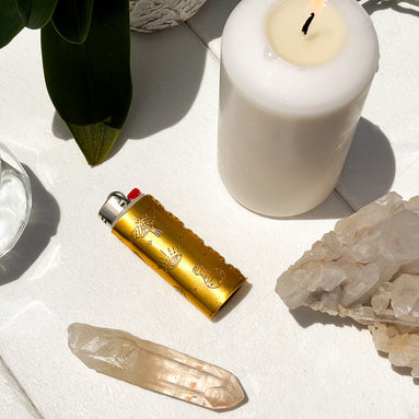 Brass Ritual Lighter Case - Goddess Provisions