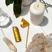 Brass Ritual Lighter Case - Goddess Provisions