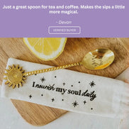 Golden Ray Sun Spoon - Teaspoon