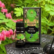 herbal aromatherapy oil blend for meditation, self care, and intention setting