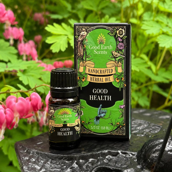 herbal aromatherapy oil blend for meditation, self care, and intention setting