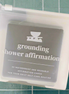 Grounding Shower Affirmations spiritual gifts