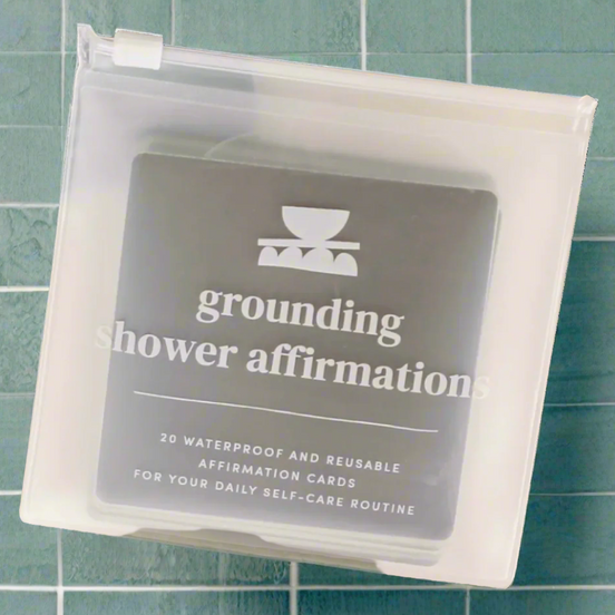 Grounding Shower Affirmations spiritual gifts