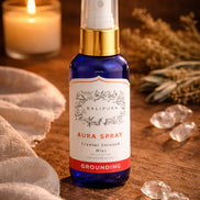 Calming grounding spray mist for anxiety relief, energy balance, and daily rituals