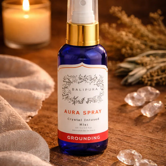 Calming grounding spray mist for anxiety relief, energy balance, and daily rituals